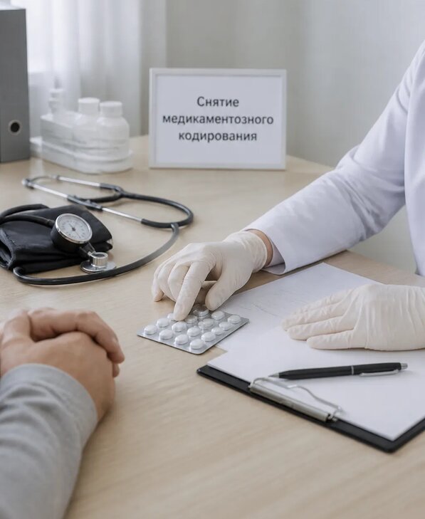 Снятие медикаментозного кодирования в Дальнереченске от 5095 р. | Медзона